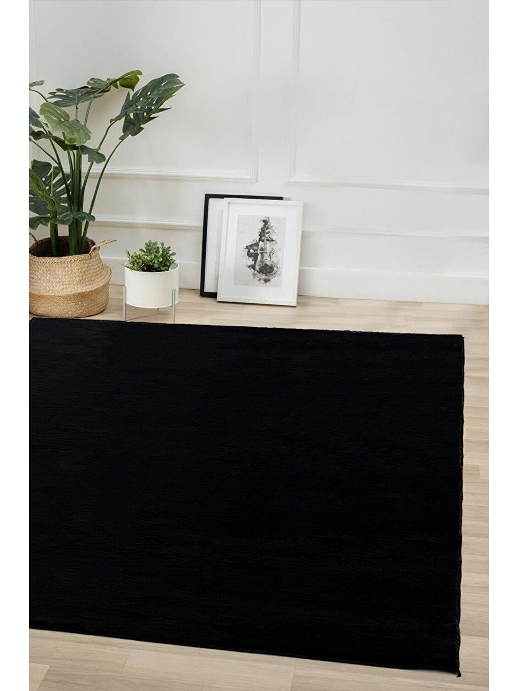 Kürk Halı 120x180 Siyah-2