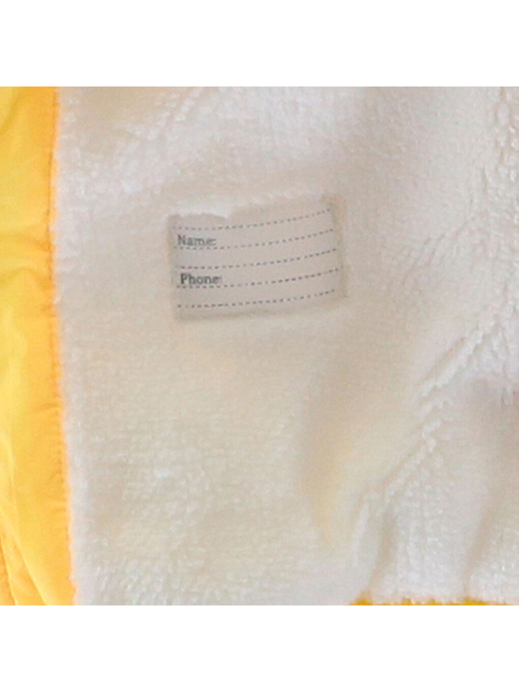 Sarı Desenli Kız Bebek Mont 50129-2