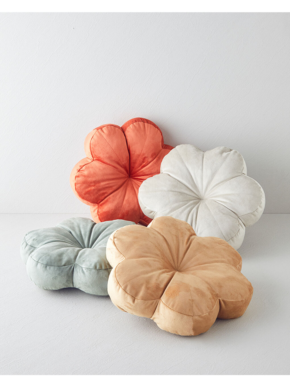 Kahverengi Artistic Bloom Dekoratif Kırlent 40,0x15,5 cm Hardal-2