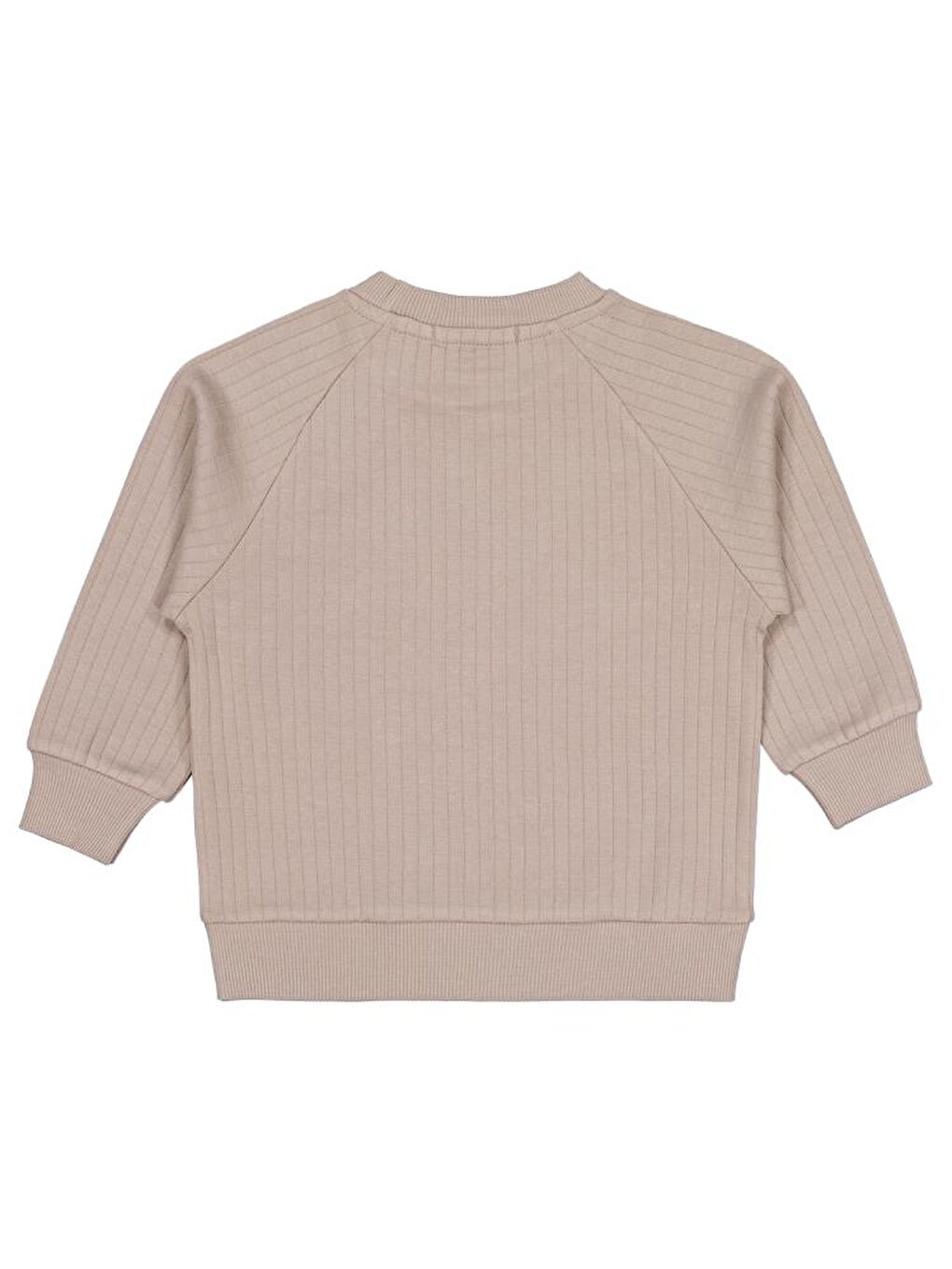 Boys Süs Düğmeli 2-5 Yaş Sweatshirt - Bej 2-3 Yaş-1