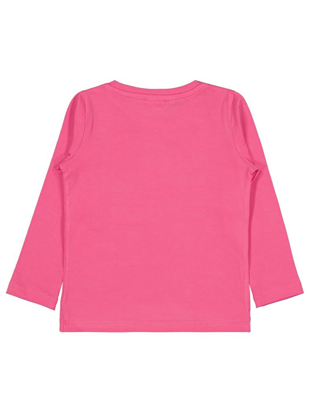 Girls Baskılı 2-5 Yaş Sweatshirt - Pembe 3-4 Yaş-1