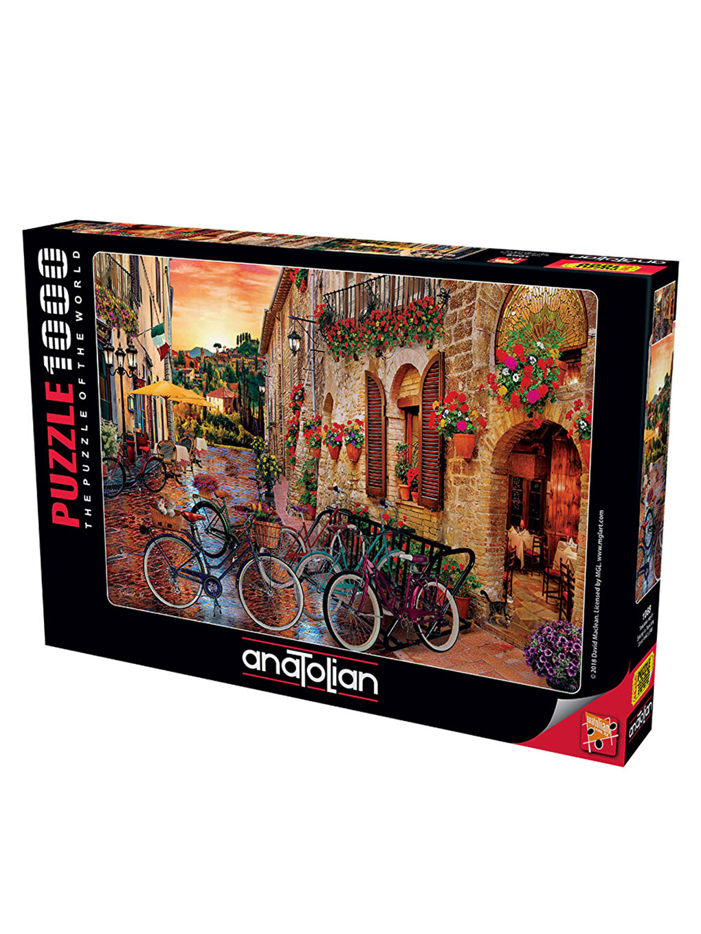 Anatolian Renksiz Puzzle 1000 Parça Toscana Keyfi 1068