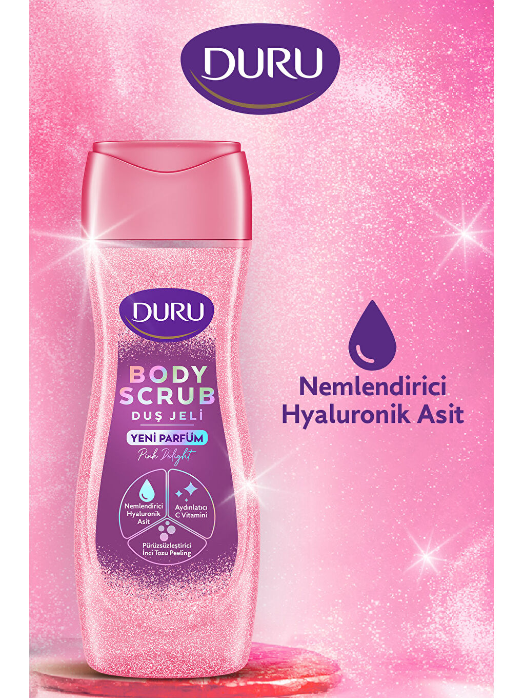 Body Scrub Pınk Delıght Duş Jeli 2X450 Ml-4