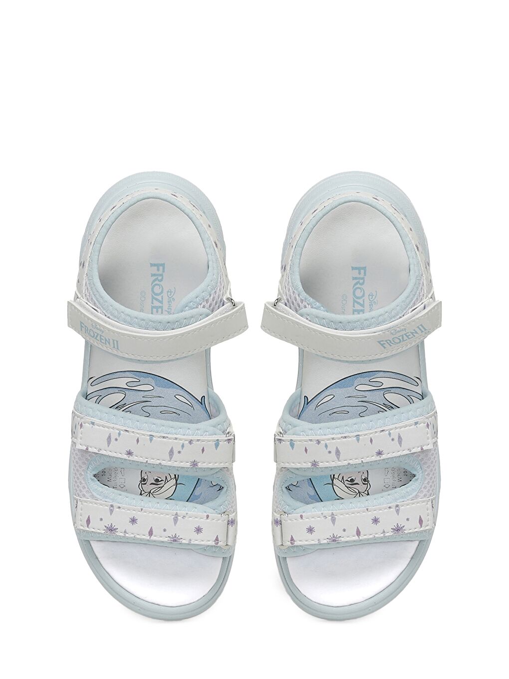 FRUZE.F3FX Mavi Kız Çocuk Sandalet-3