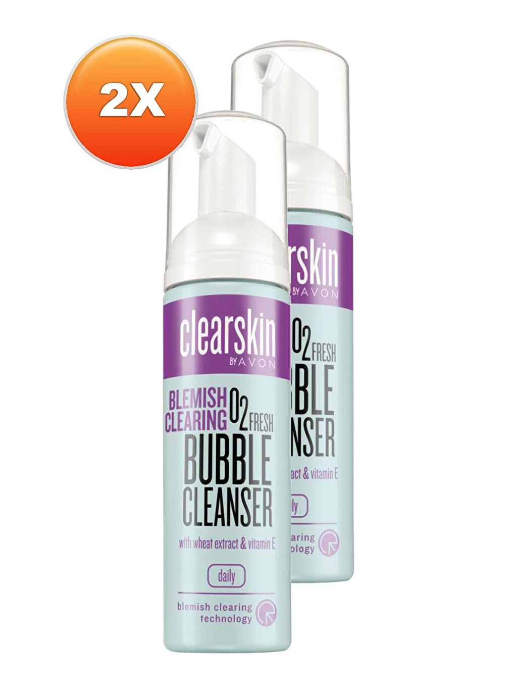 AVON Renksiz Clearskin Blemish Köpük Temizleyici 150 Ml. İkili Set - 1