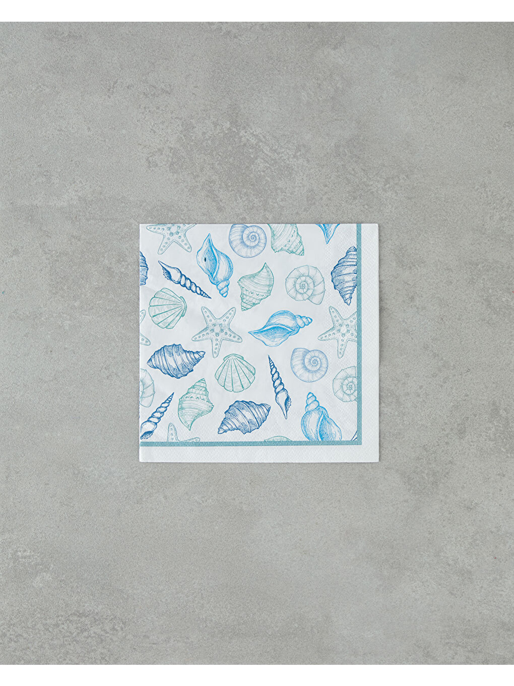 Coastal Sea 20'li Kağıt Peçete 33x33 cm Mavi