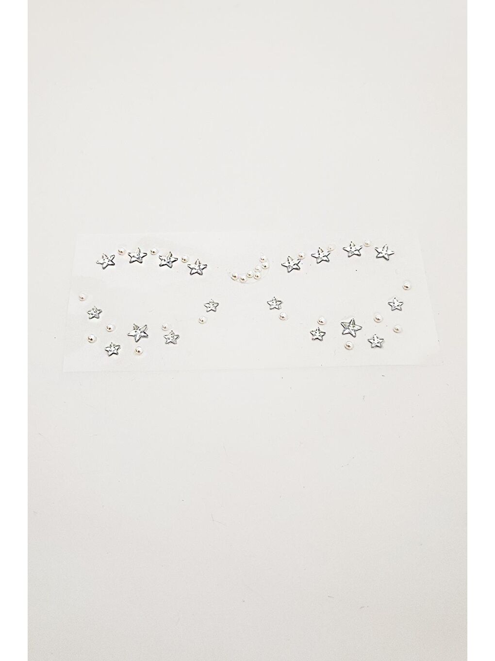 Ay Yıldız Damla ve Elips Kendinden Yapışkanlı Yüz Taşı Vücuıt Taşı-1