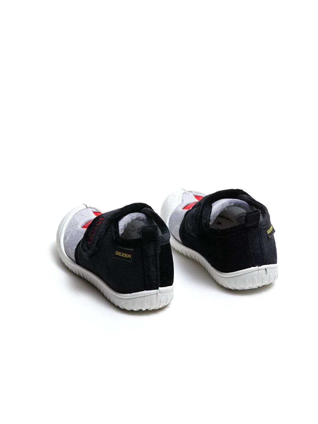 Gri Kışlık Cırtlı Panduf Patik Erkek Ayakkabı-2