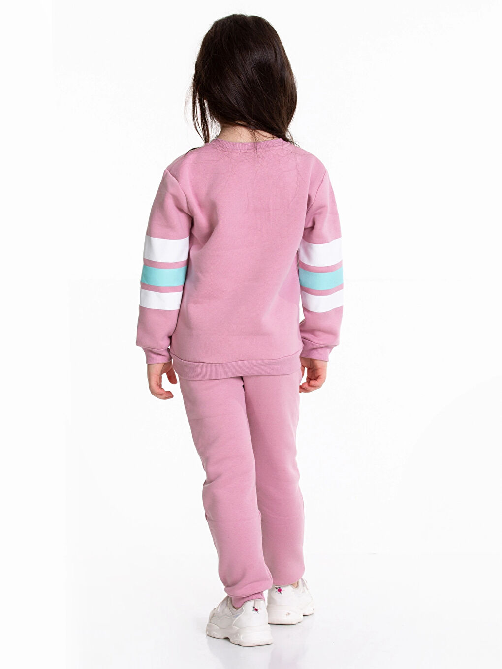 Pembe Dream Baskılı Kız Bebek Takım 54327-3