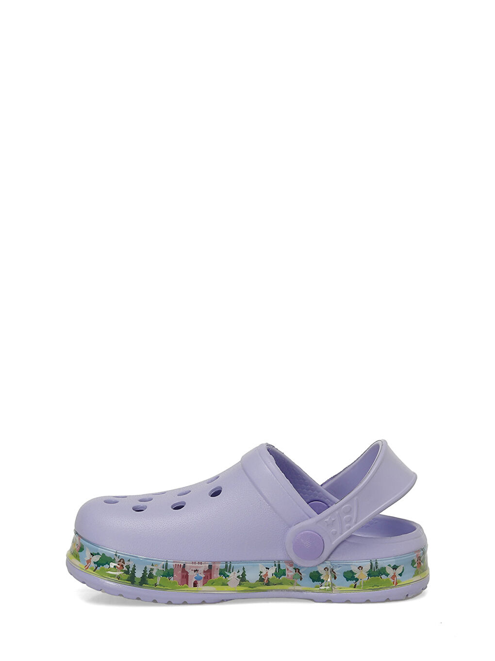 Mor DOLES 4FX Lila Kız Çocuk Terlik-2