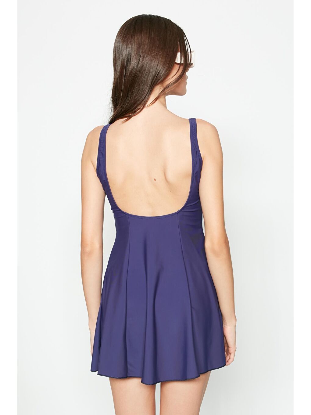 Şortlu Mayo 7490 Lacivert-3