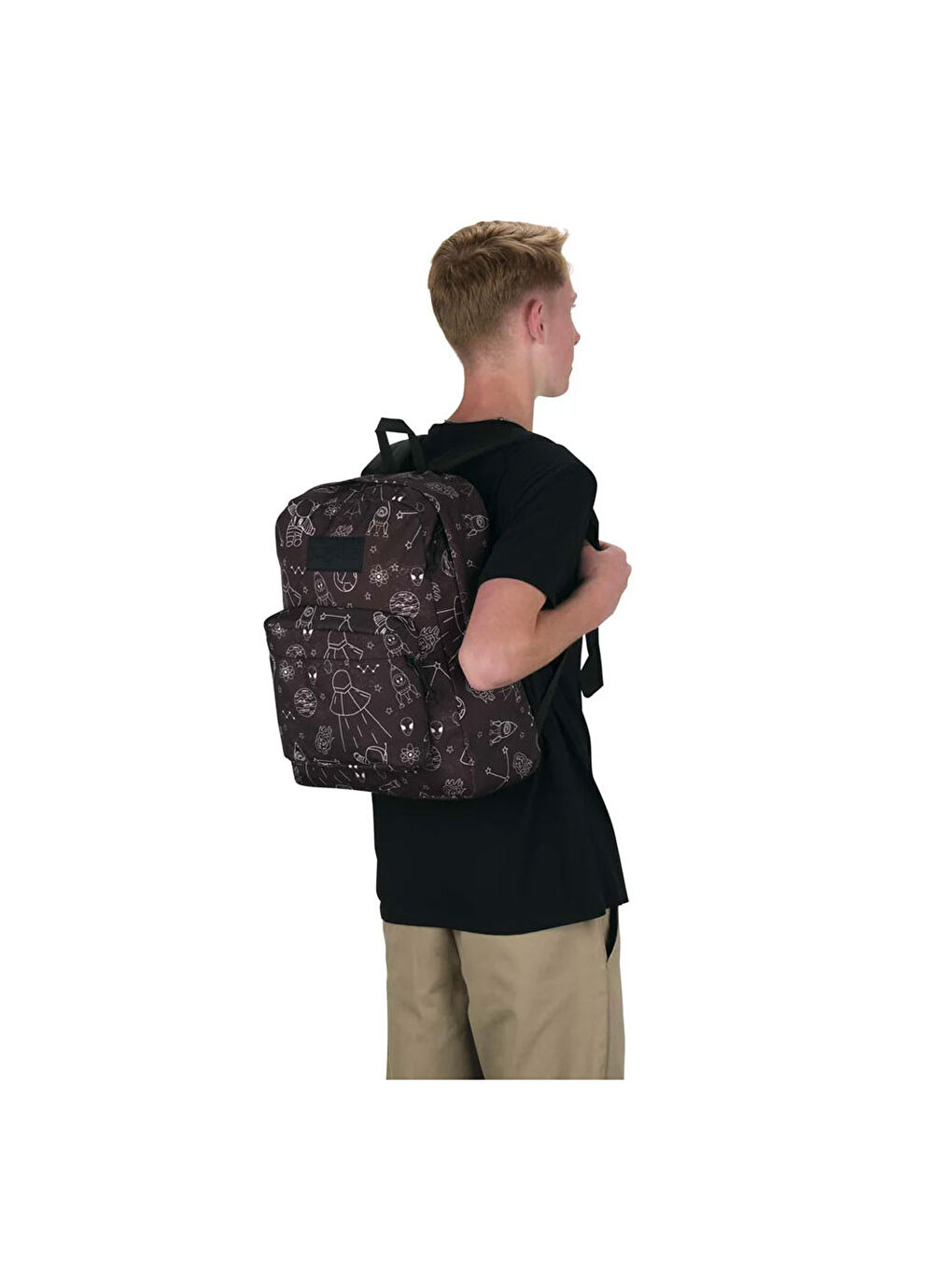 Renksiz Superbreak Plus Cosmic City Sırt Çantası EK0A5BAO8O41-4