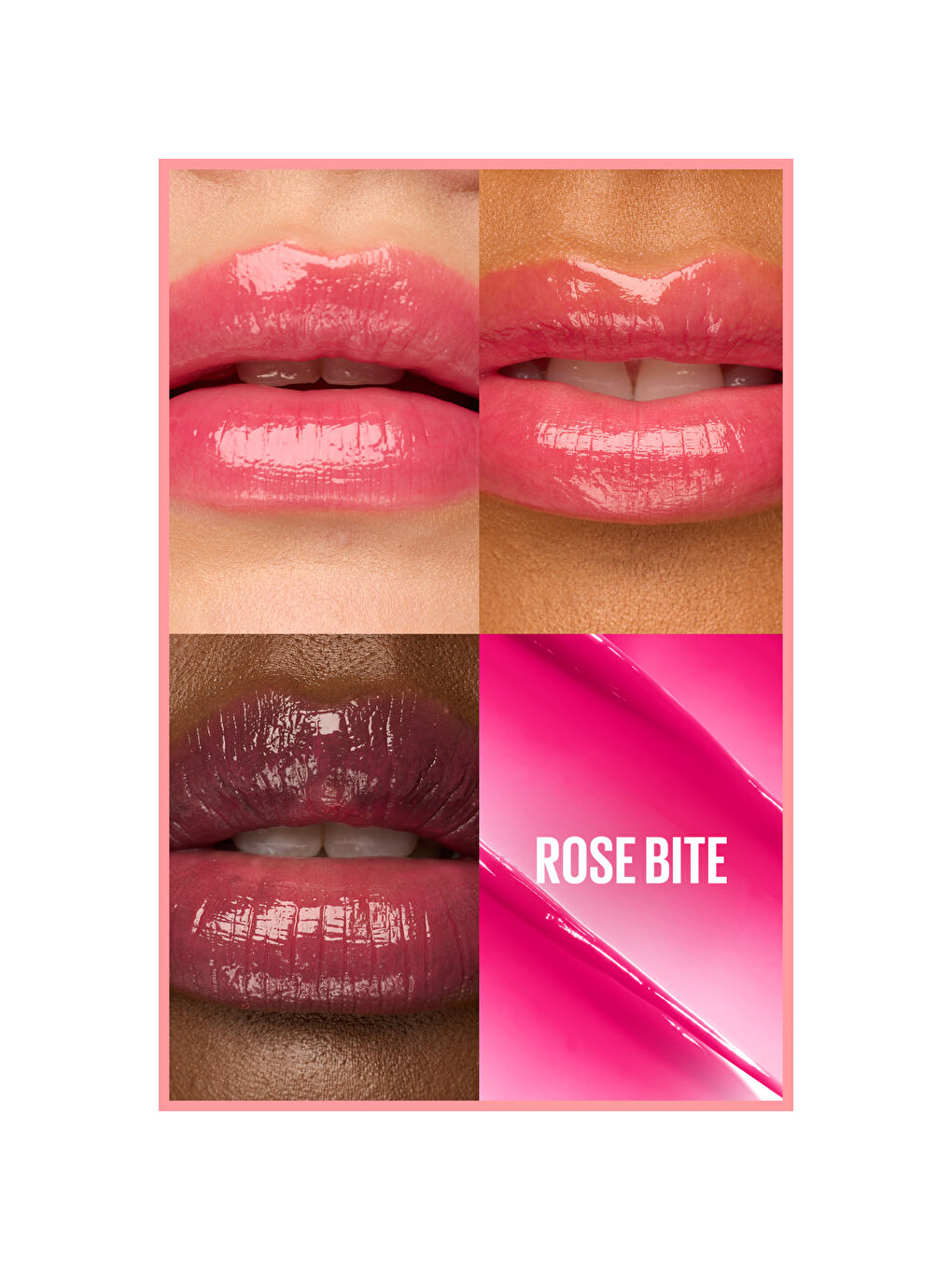 Lifter Glaze Shea Yağı ve Hyalüronik Asit içeren Renkli Dudak Balmı - 03 Rose Bi-4