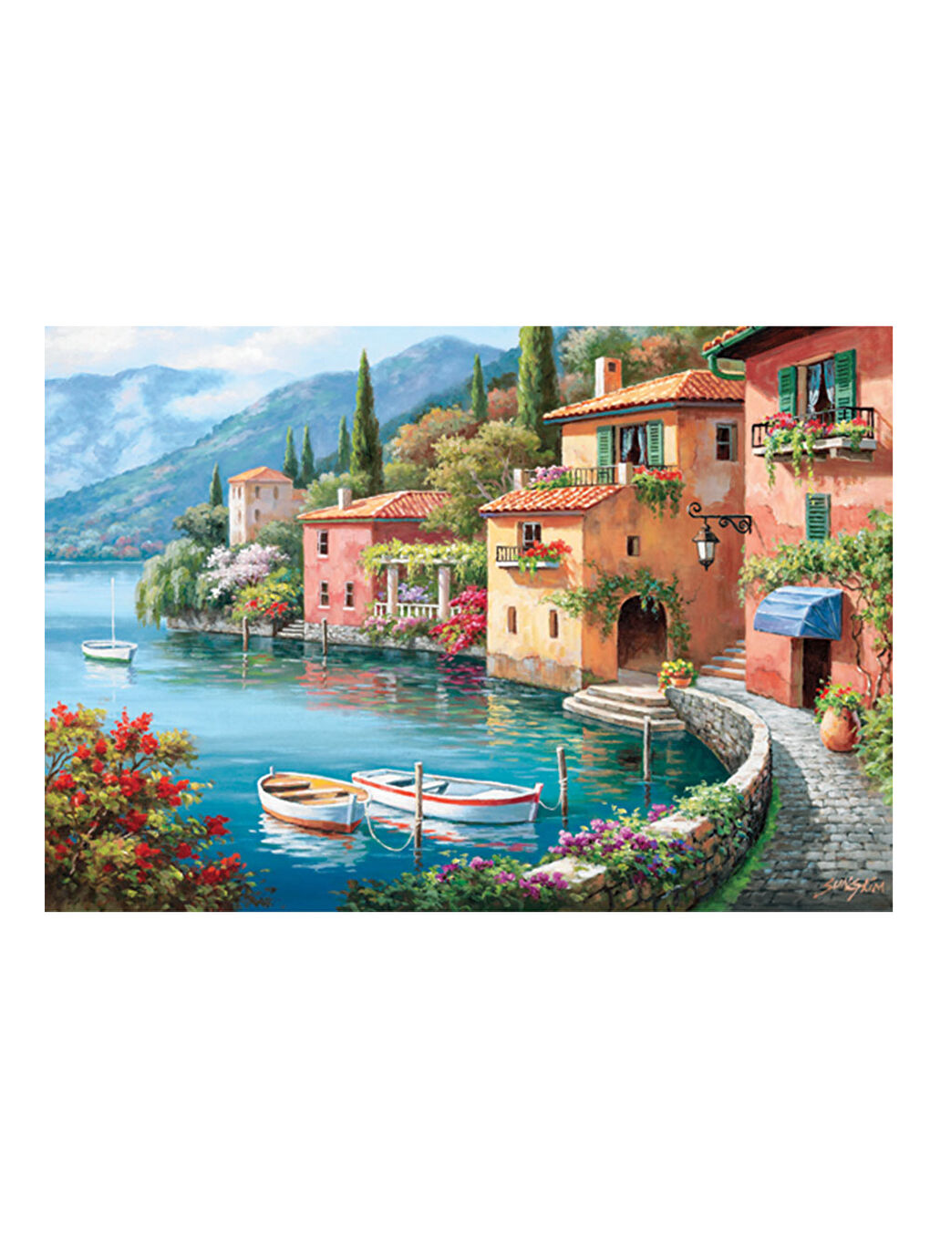 Anatolian Renksiz Puzzle 2000 Parça Villagio Dal Lago 3950 - 1