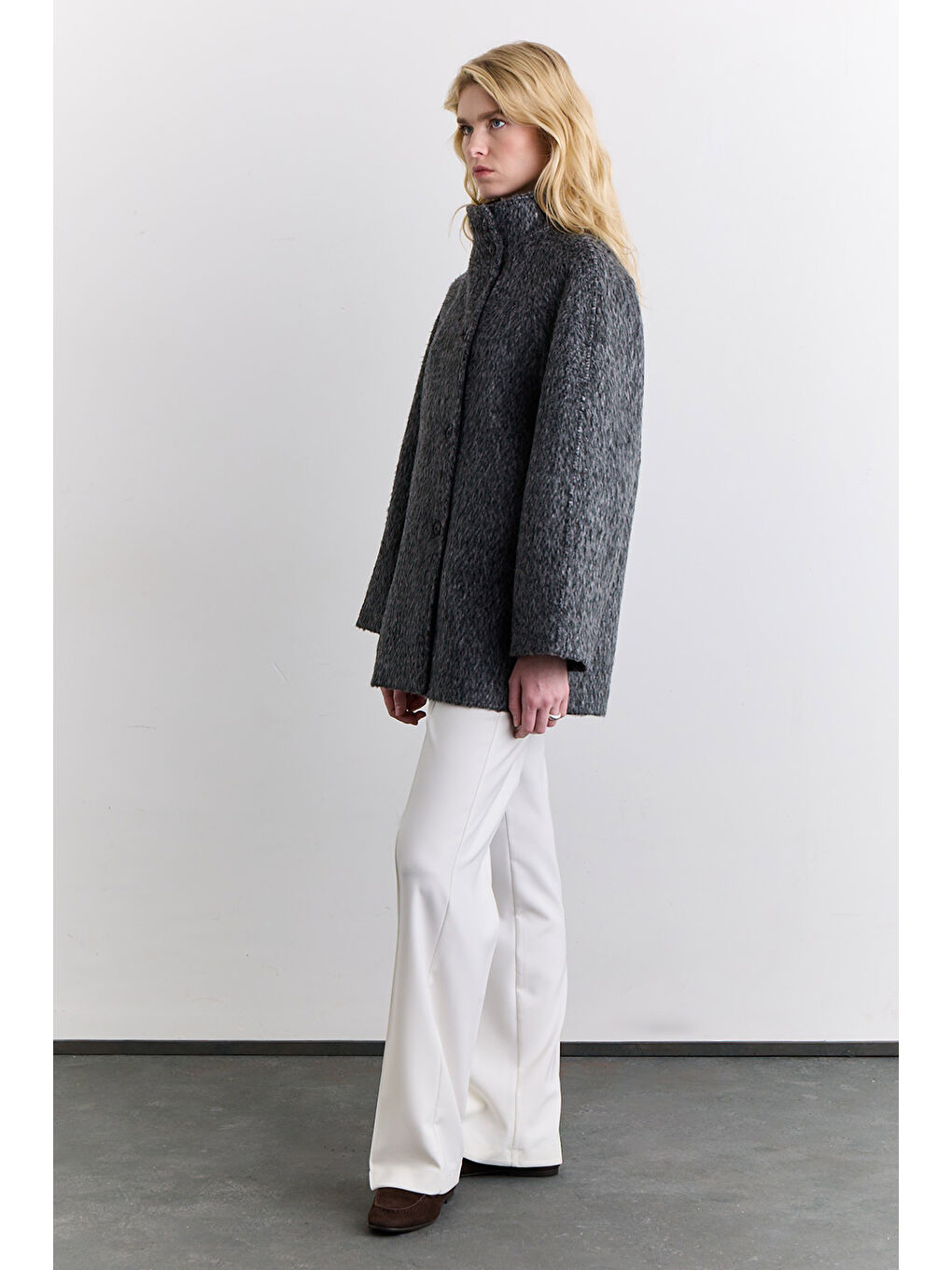 Mae Kruvaze Kaban Antrasit-5