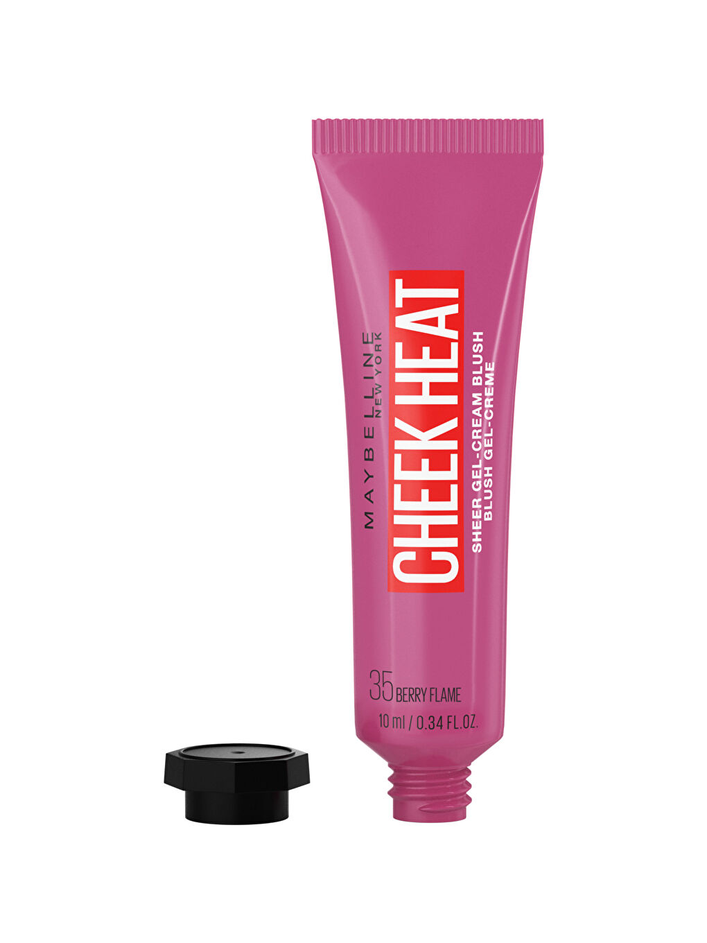 Cheek Heat Likit Allık - 35 Berry Flame - Koyu Pembe-1