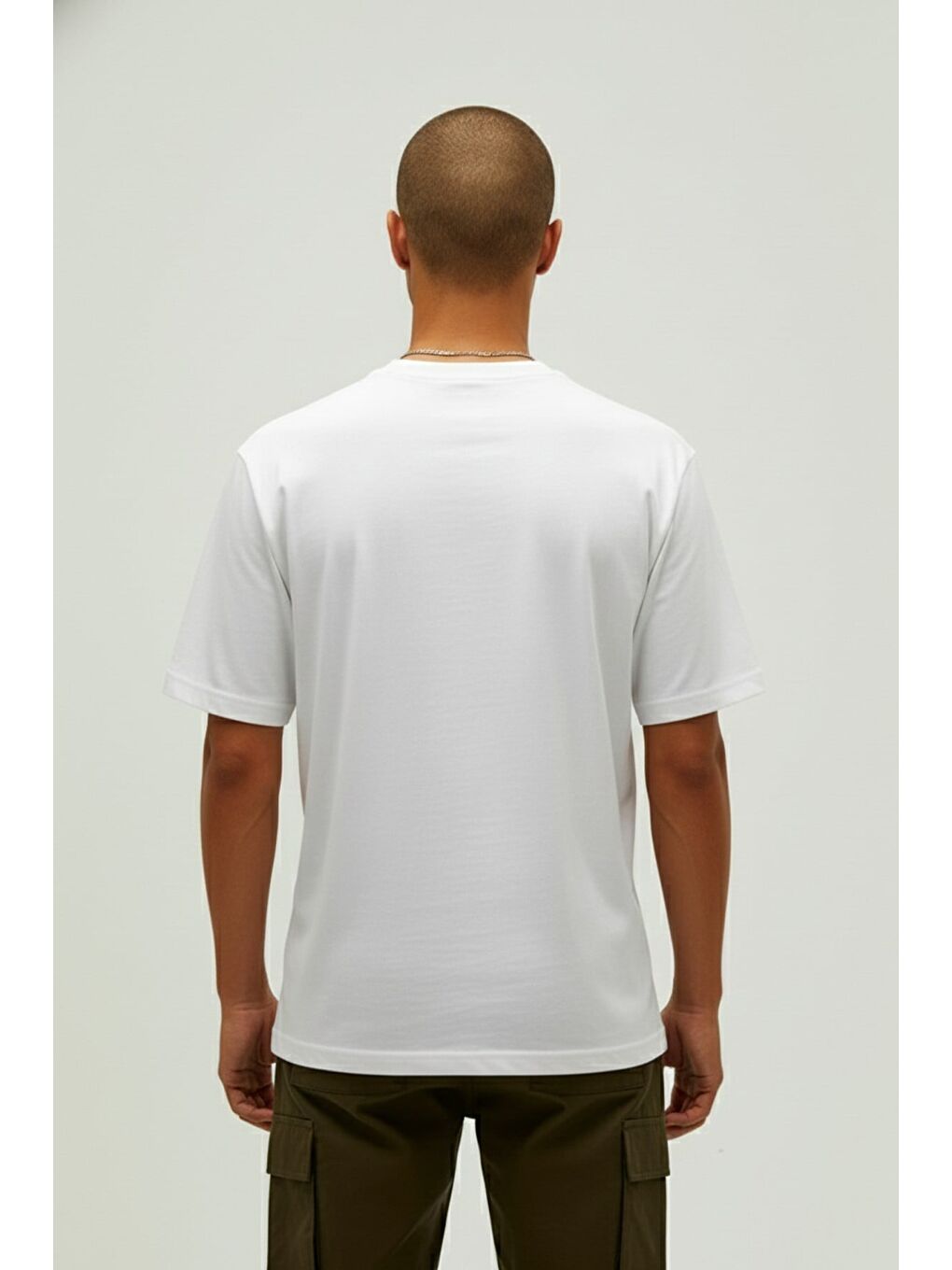 Culture Icon Beyaz Erkek Baskılı Tişört-2