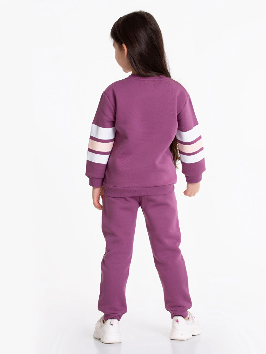 Mor Dream Baskılı Kız Bebek Takım 54327-3