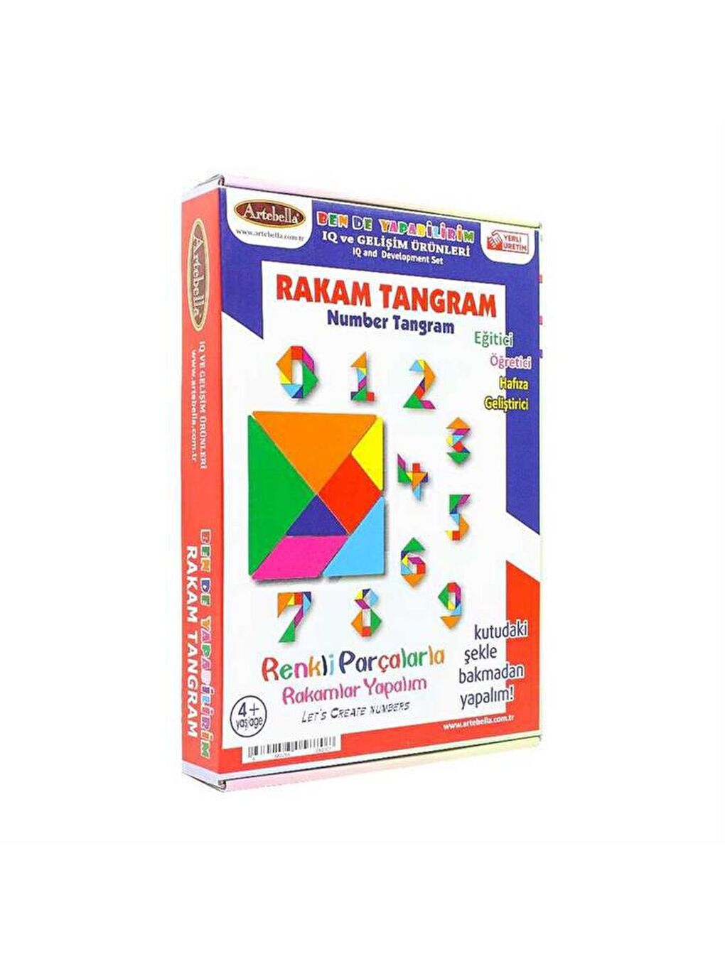 Artebella Karışık Rakam Tangram