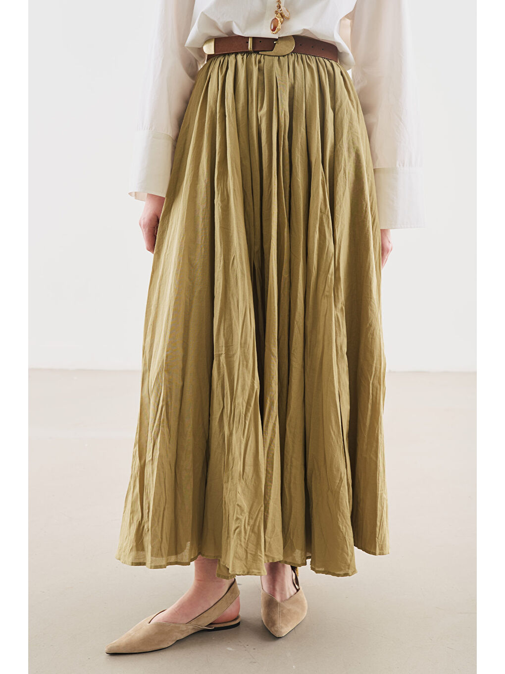 Yeşil Pılıse Maxı Etek Adaçayı-2