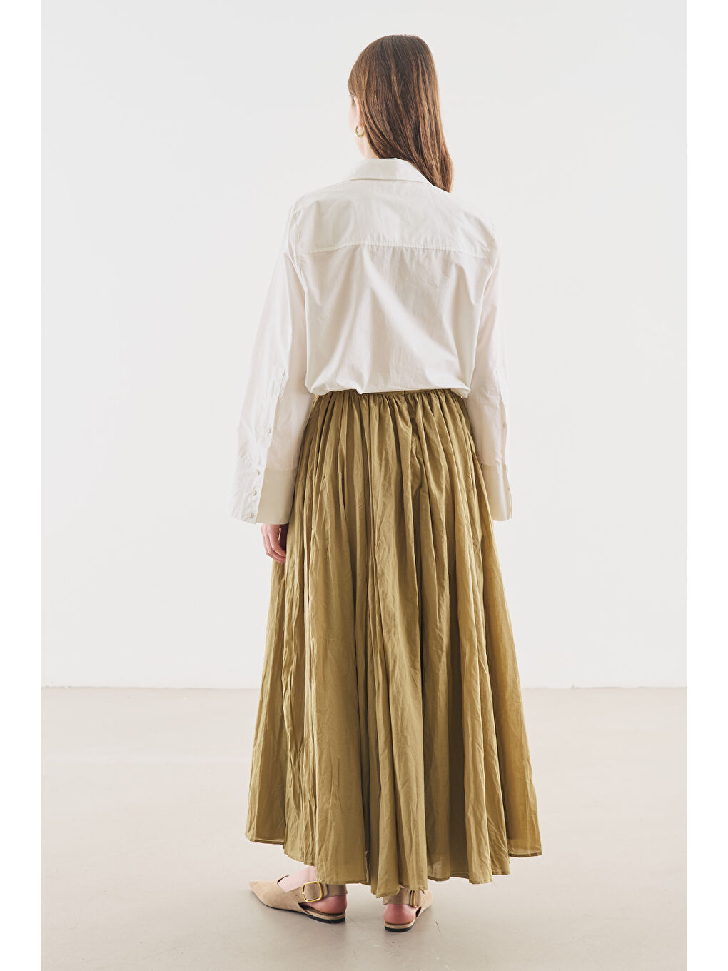 Yeşil Pılıse Maxı Etek Adaçayı-4