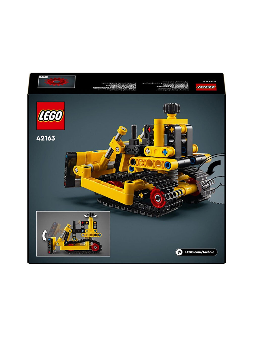 Lego Renksiz Technic Ağır İş Buldozeri 42163 - 2