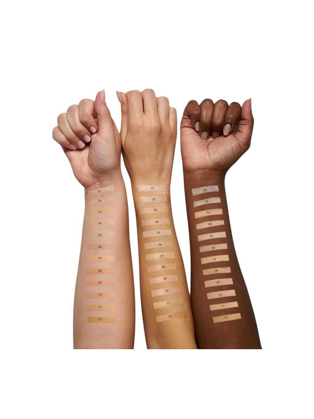 2'si 1 Arada Fondöten & Kapatıcı - Total 2 in 1 Foundation & Concealer No:1-3