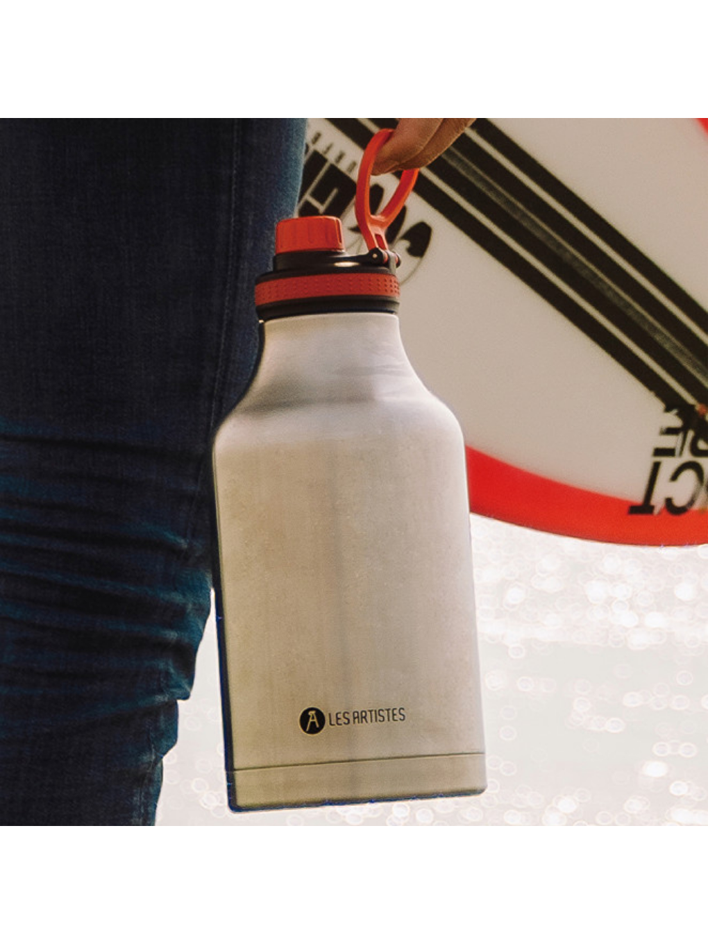 Siyah Isı Yalıtımlı XL Inox Çelik Termos 2000ml Black-2