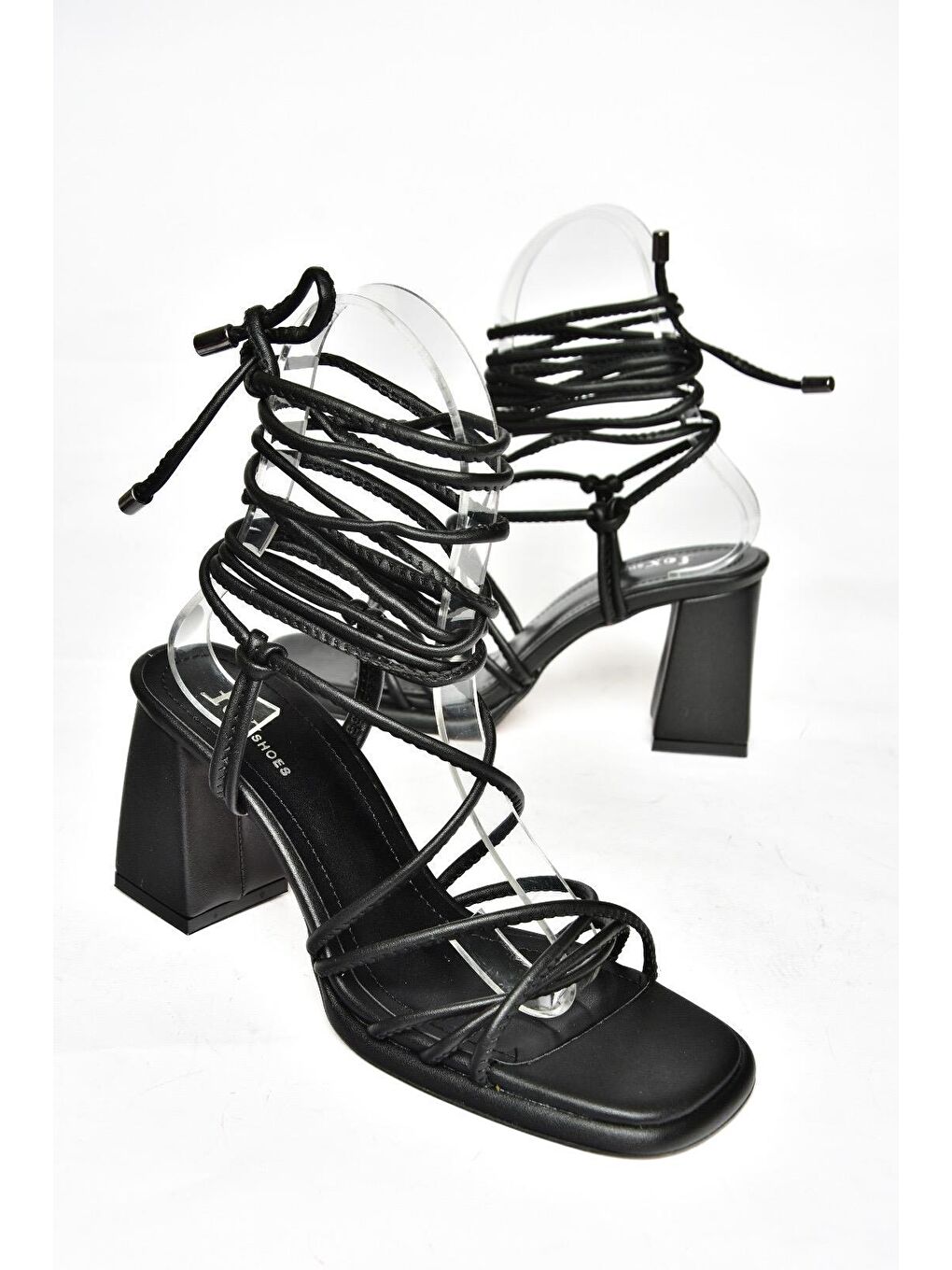 S2824705 Siyah Kadın Topuklu Ayakkabı-2