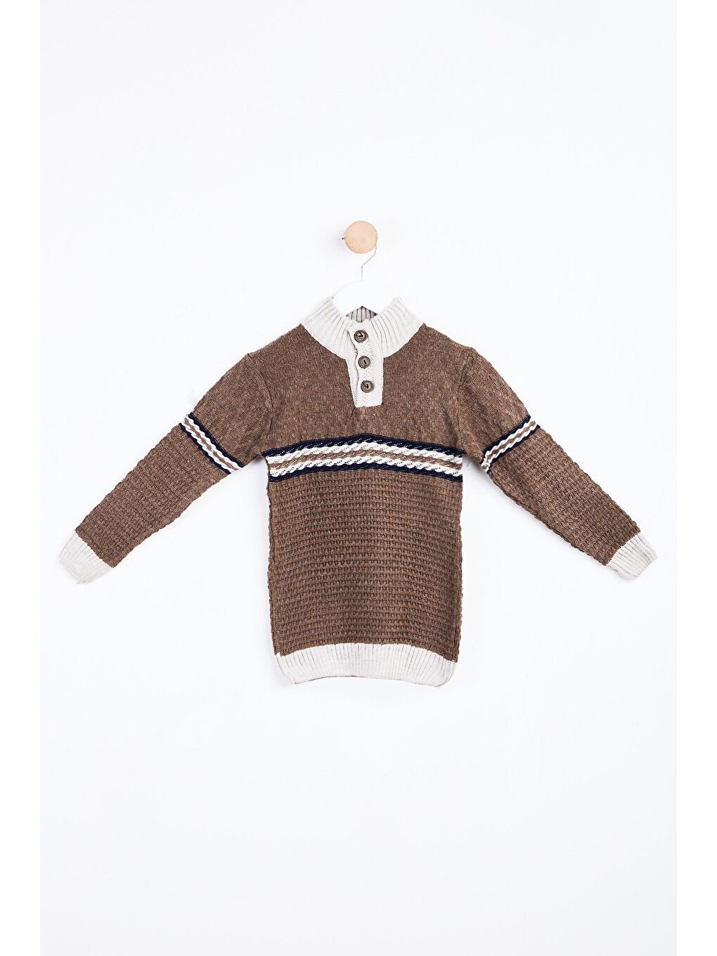 Bej Erkek Çocuk Vizon Kazak - 24102