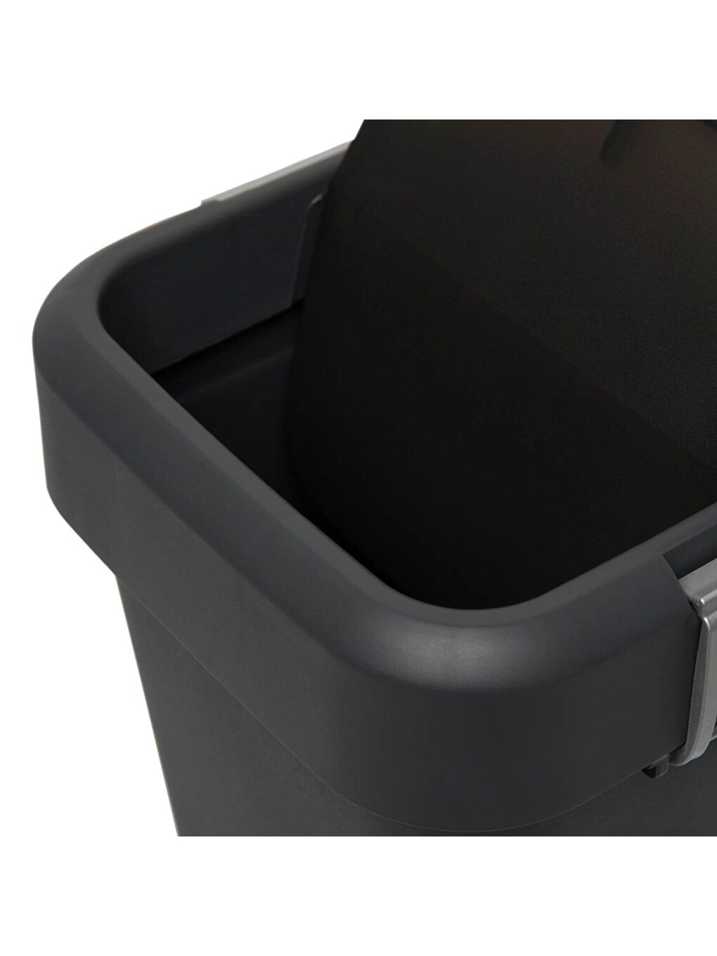 Motek Antrasit Comfort Dustbin 18 Litre Çöp Kutusu Kovası Anrasit - 3