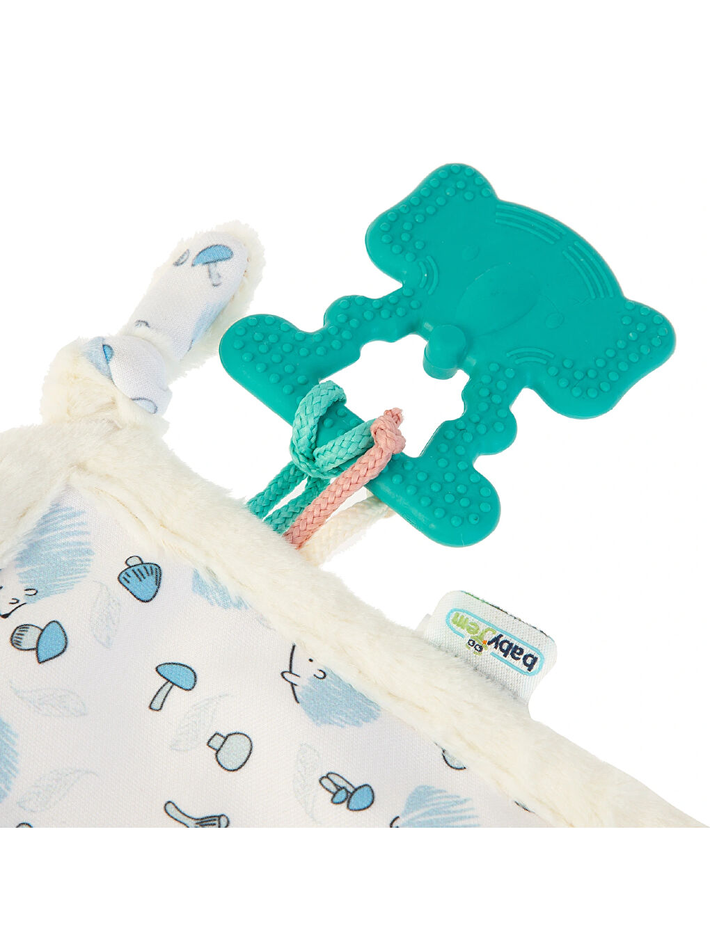 926 Birdy Diş Kaşıyıcılı + Silikon Emzik Hediyeli Uyku Arkadaşım Mavi-8