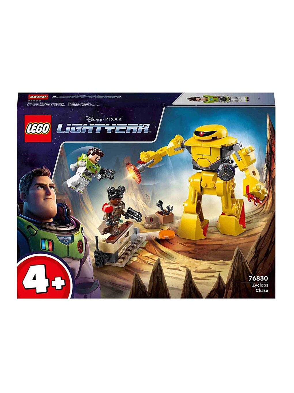 Lego Renksiz Disney ve Pixar Lightyear Zyclops Takibi Yapım Seti 76830 - 3