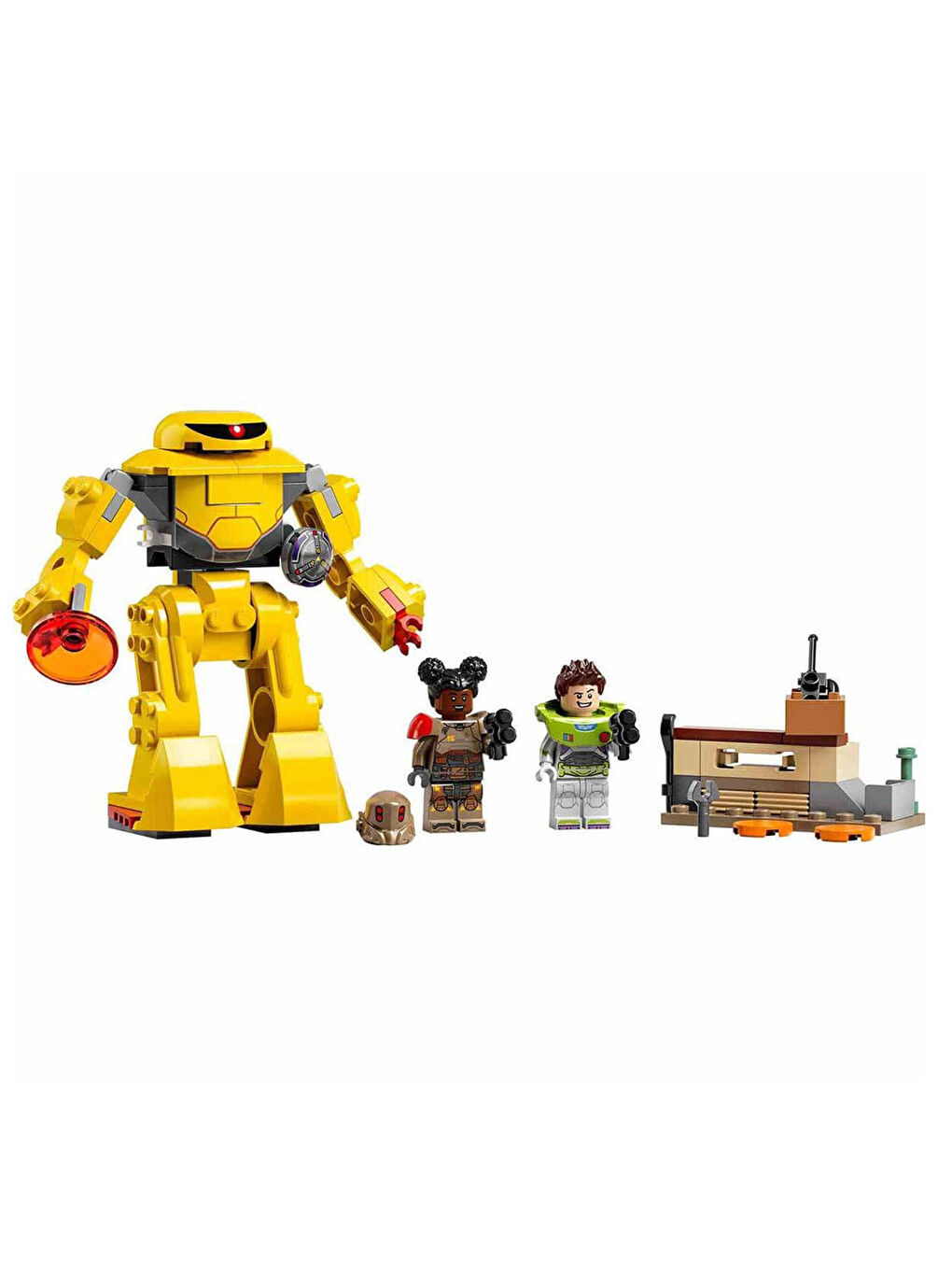 Lego Renksiz Disney ve Pixar Lightyear Zyclops Takibi Yapım Seti 76830 - 8