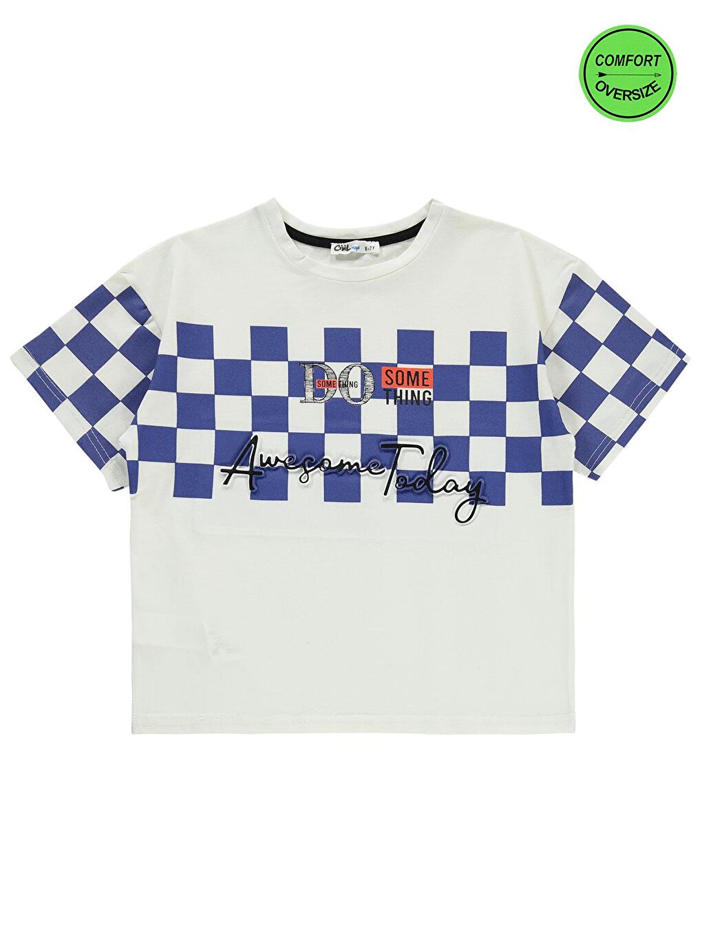 Boys Erkek Çocuk Tişört 6-9 Yaş Ekru