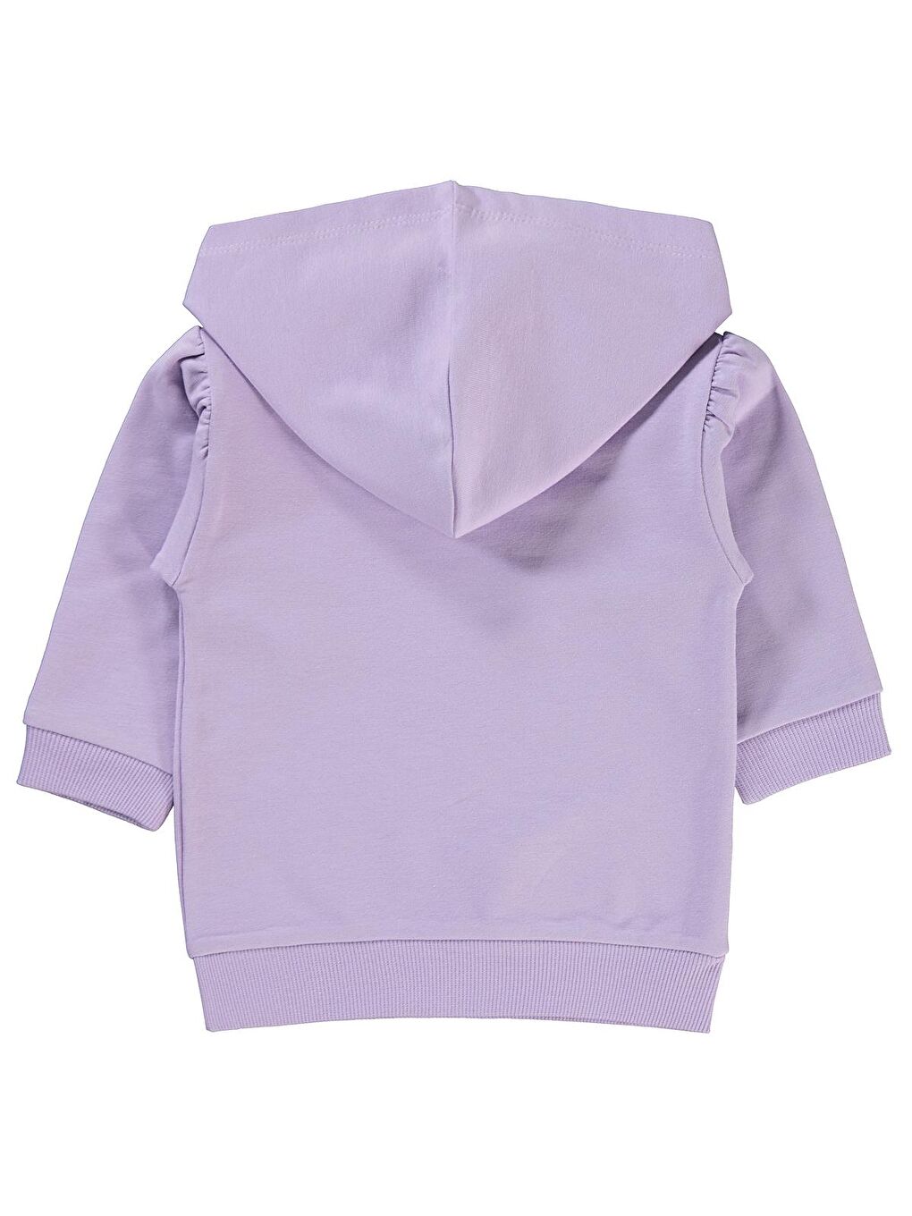 Civil Bebek Kapüşonlu Sweatshirt 6-18 Ay Lila - 1