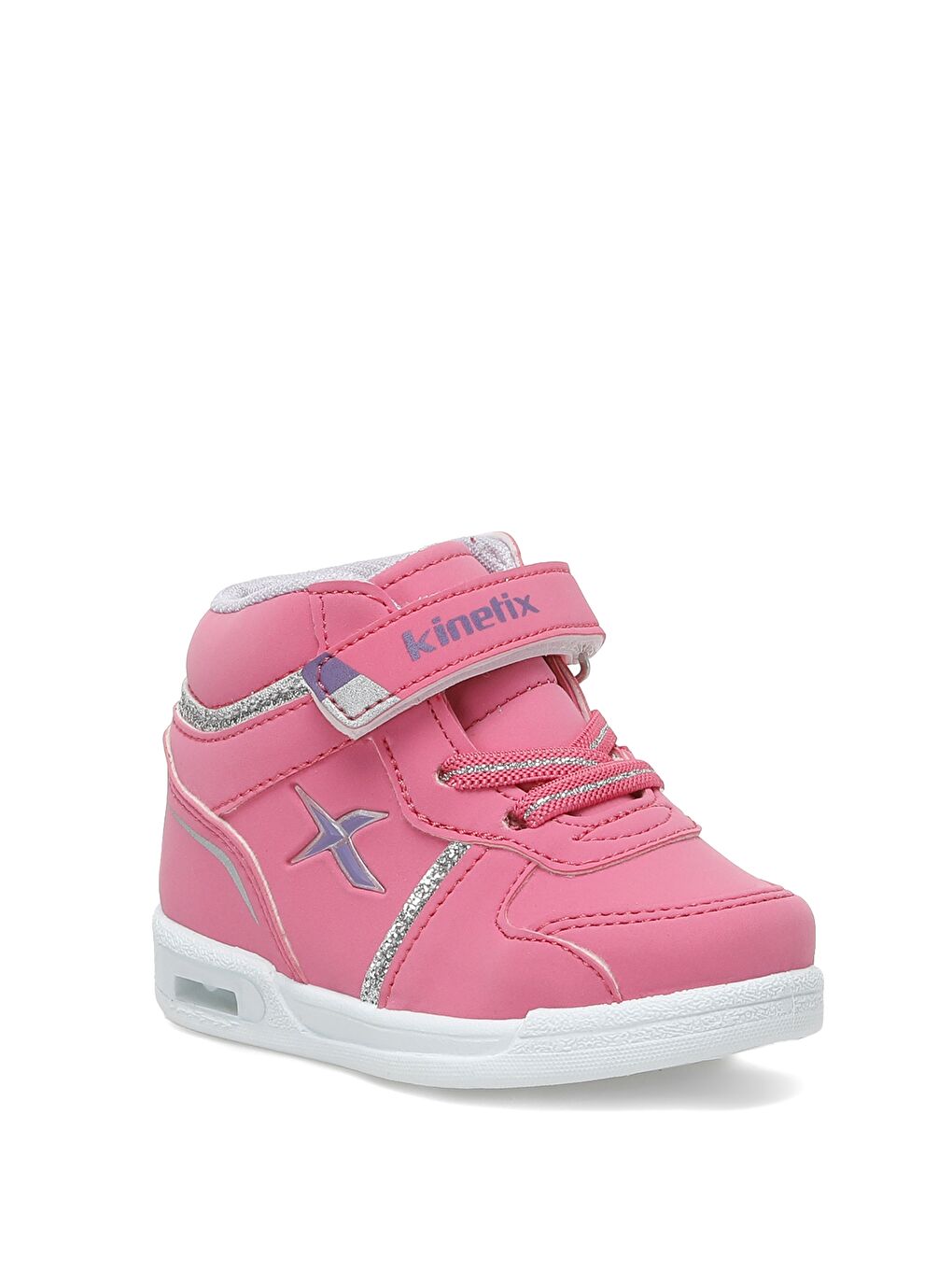 Kinetix Pembe KREJA PU HI 2PR Fuşya Kız Çocuk High Sneaker - 1