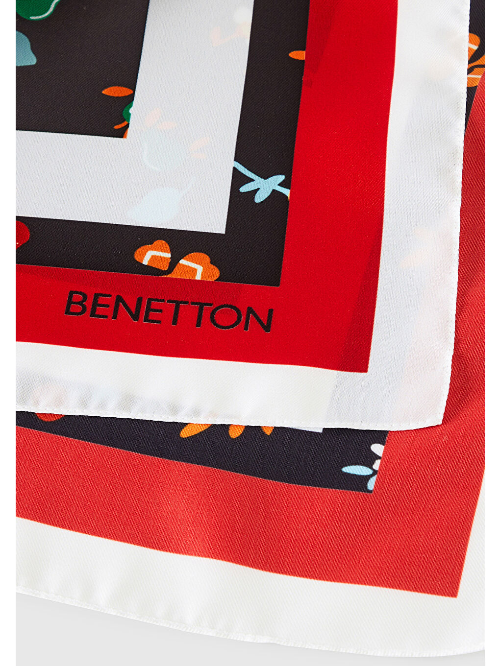 Karışık Kadın Meyve Desenli Fular-1