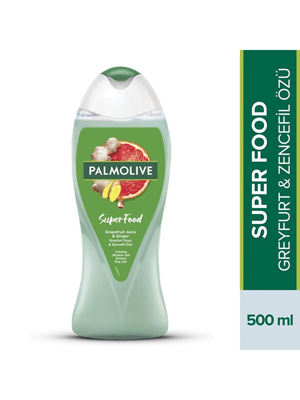 Palmolive Yeşil Duş Jeli Superfood Greyfurt Suyu & Zencefil Özü 500 ml