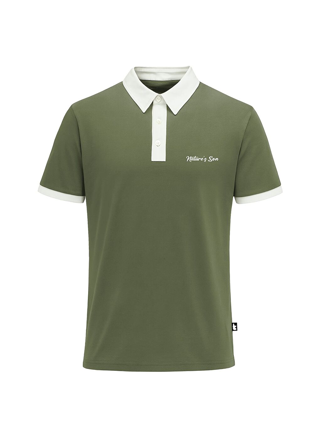 Awake Soluk Yeşil Polo Yaka Erkek Tişört-3