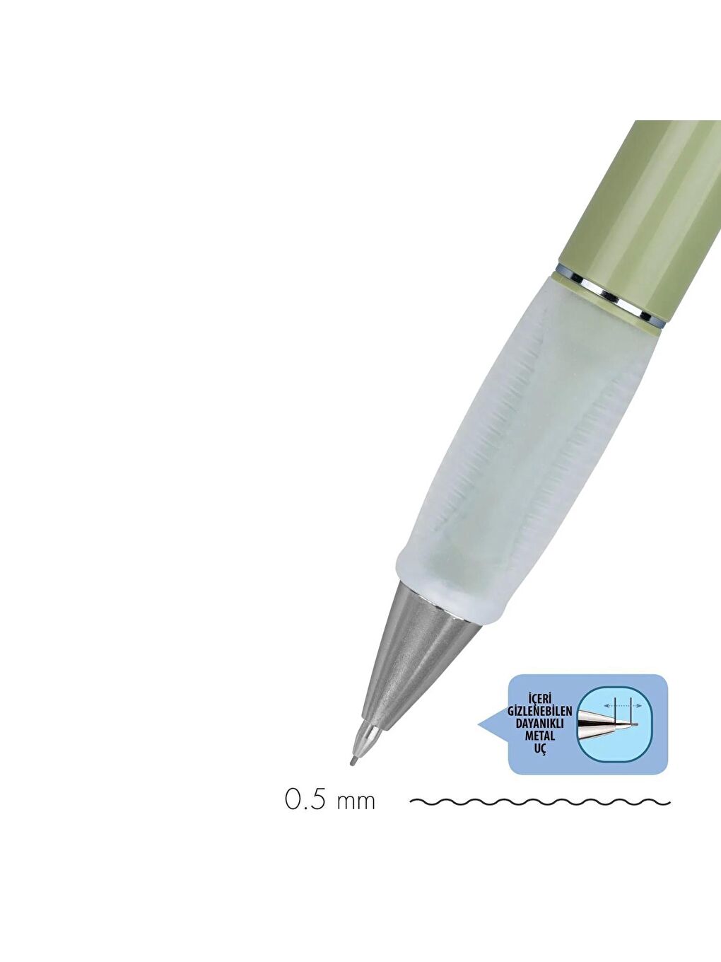 Deep Mekanik Kurşun Kalem Yeryüzü Renkleri 0.5-2