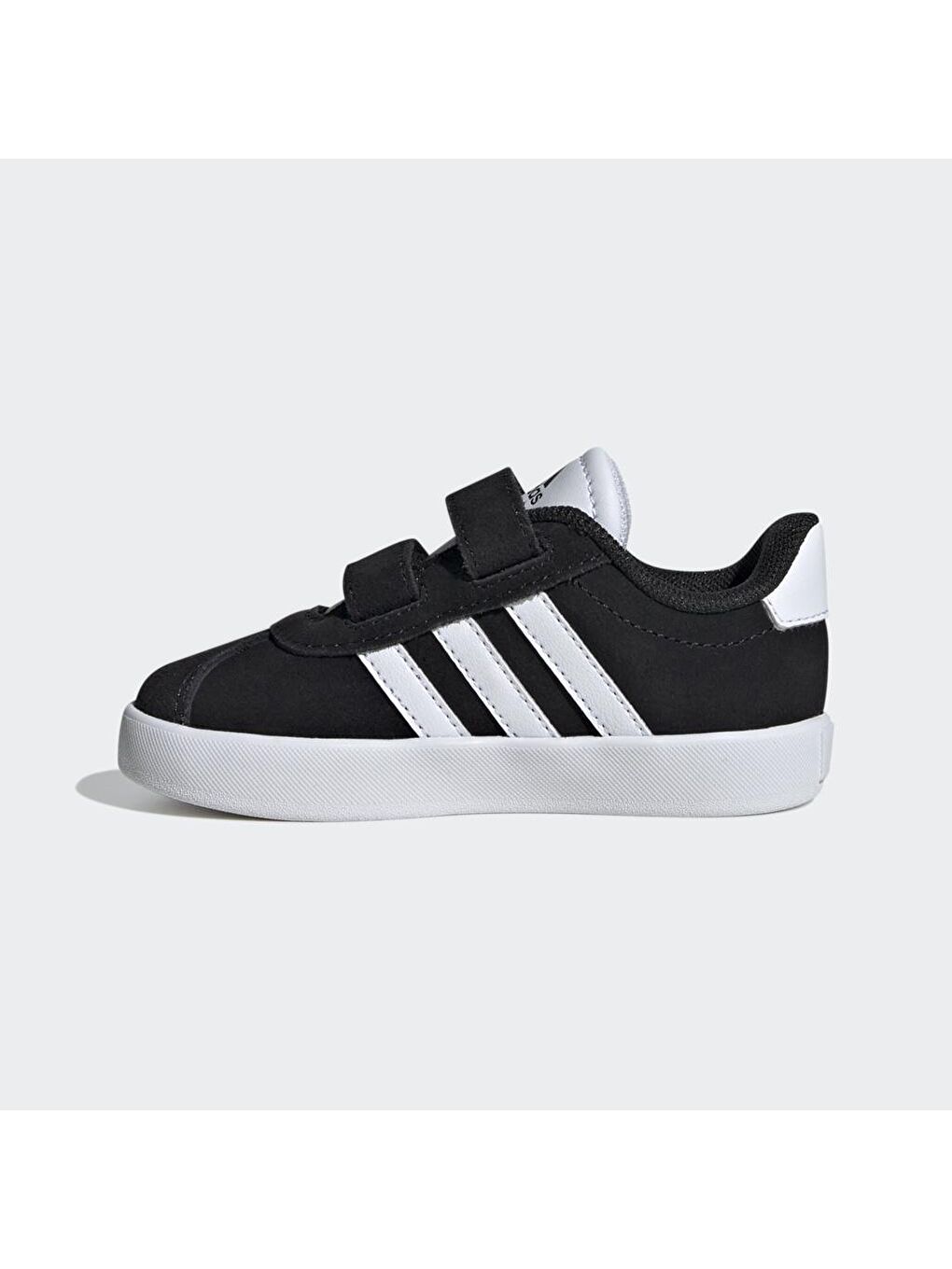 Adidas Siyah Vl Court 3.0 Cf I Bebek Sneaker - 1