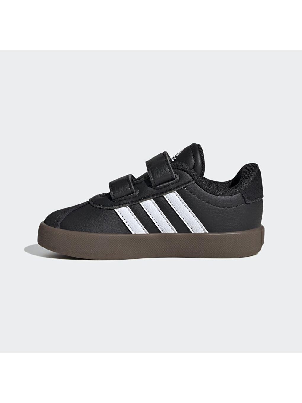 Adidas Siyah Vl Court 3.0 Cf I Bebek Sneaker - 1