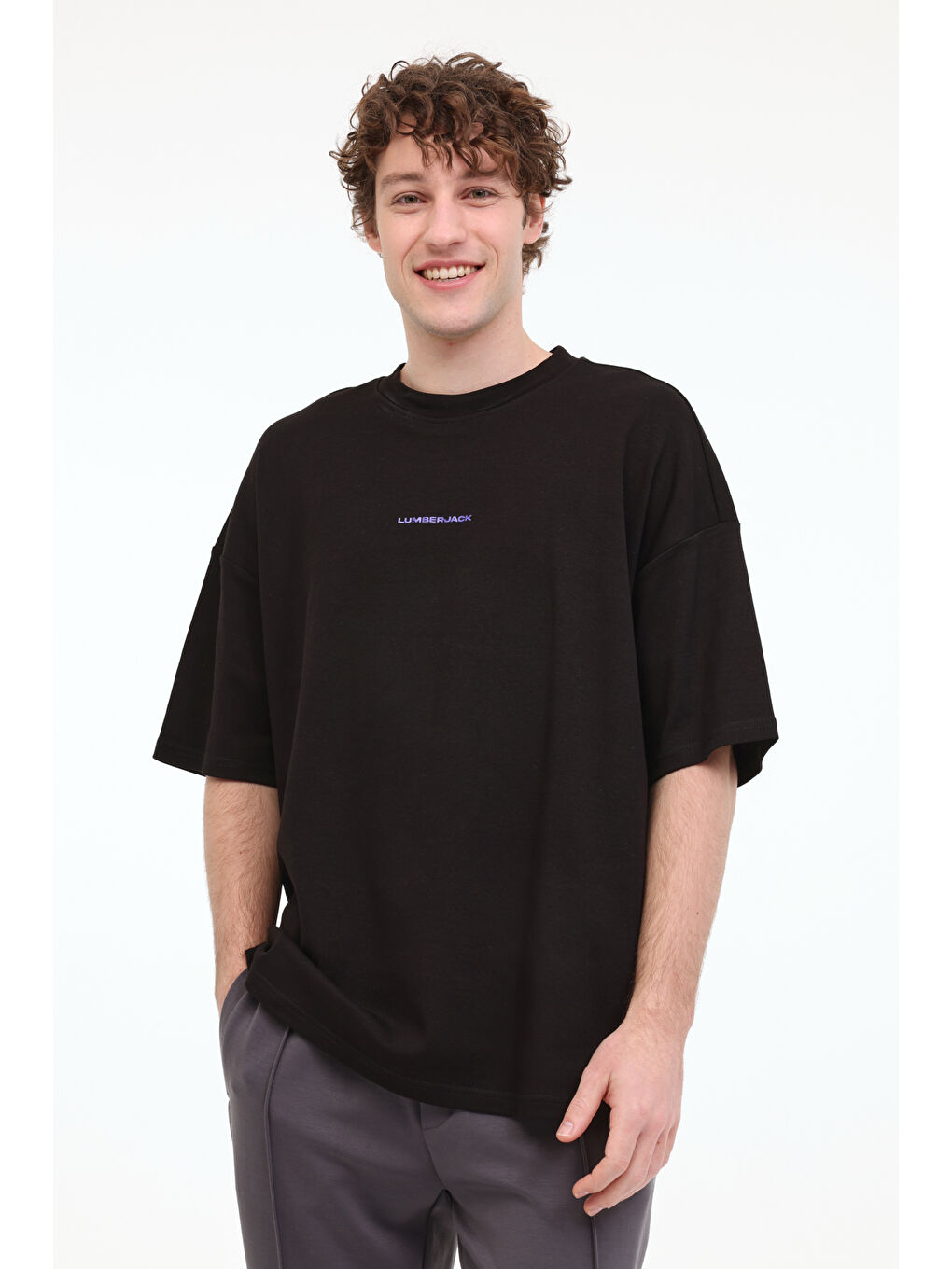 ML FRANCO 11FF18 5FX Siyah Erkek Kısa Kol T-Shirt