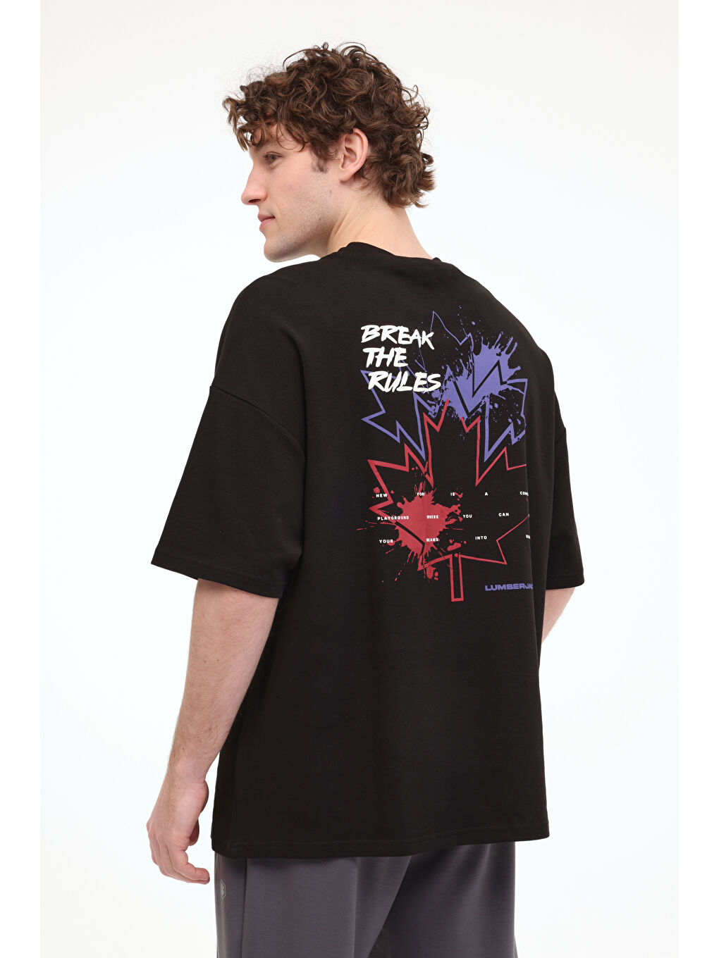 ML FRANCO 11FF18 5FX Siyah Erkek Kısa Kol T-Shirt-1