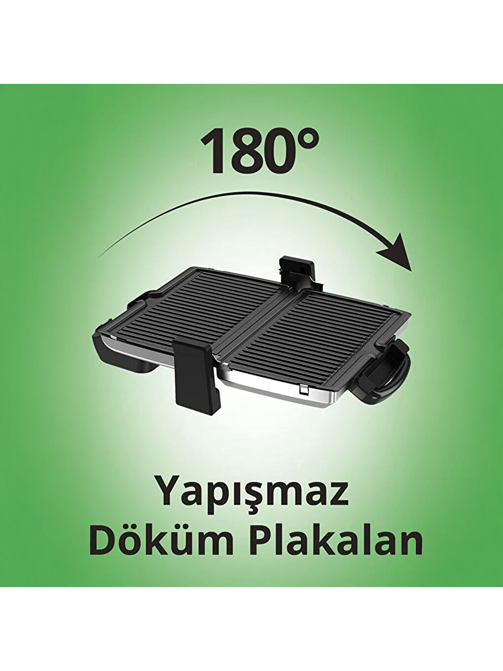 KSM-2453 Izgara ve Tost Makinesi - Siyah - 2000 Watt-1