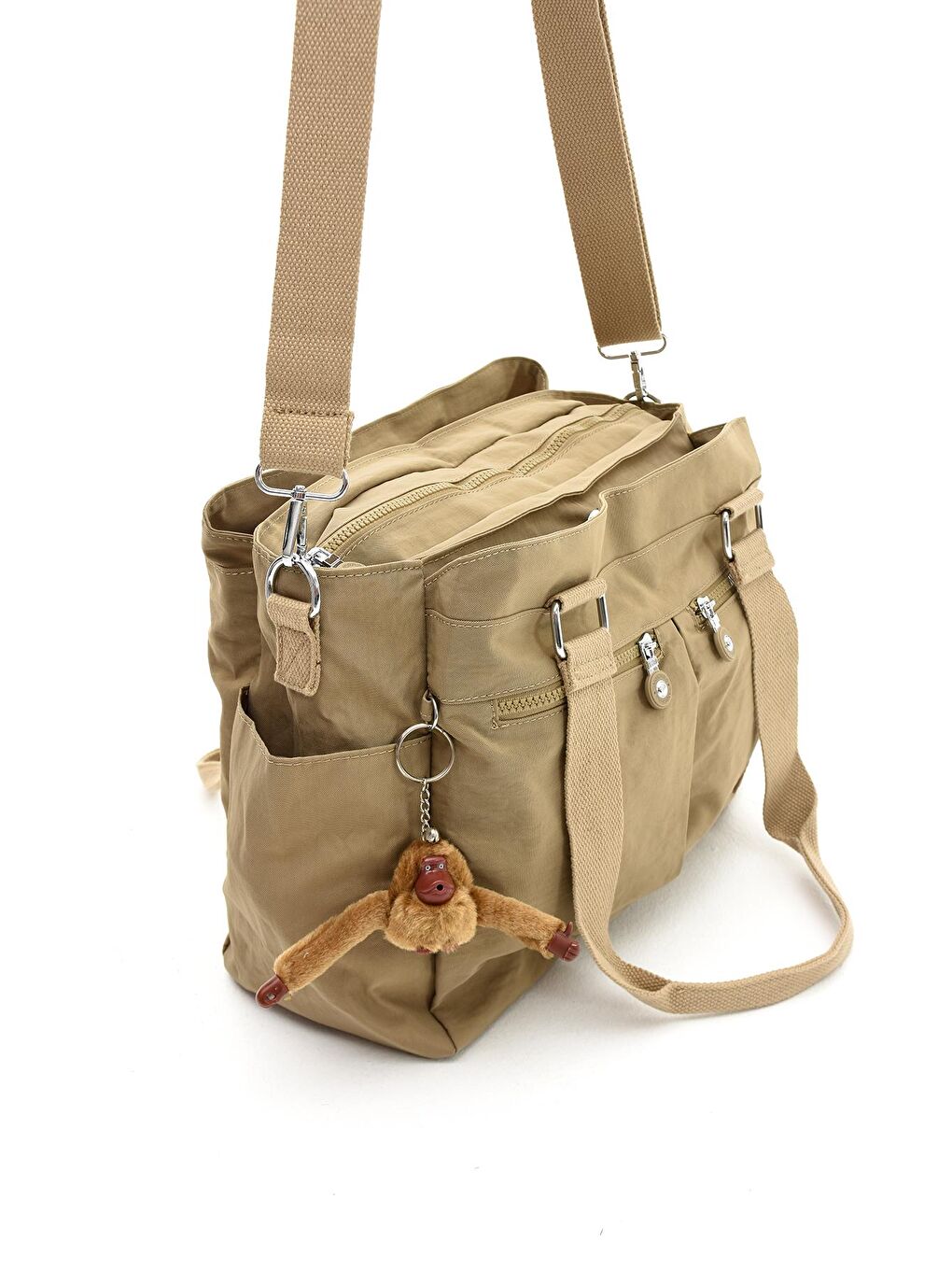 Haki Montello Çok Bölmeli Fonksiyonel Omuz ve Postacı Çantası BP-4858O-4