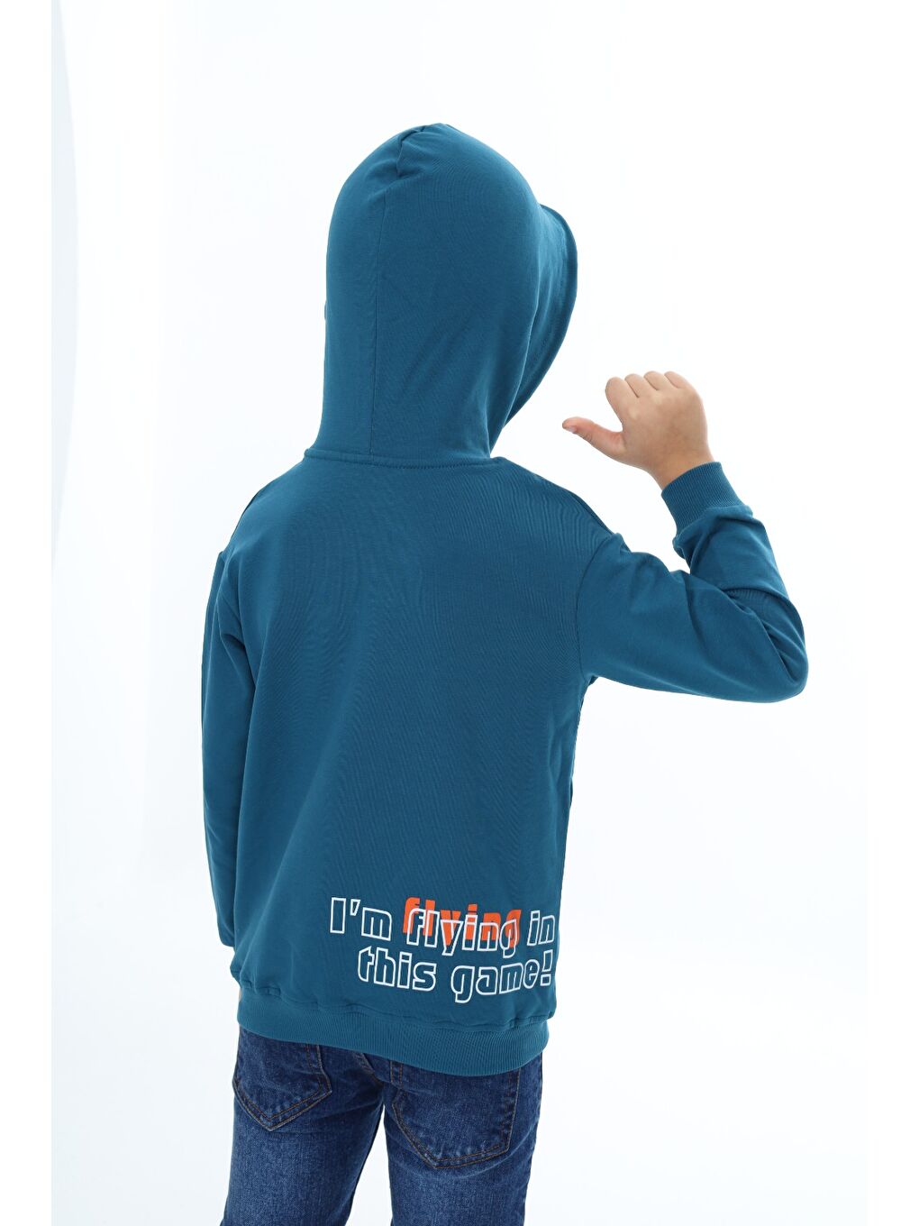 Toontoykids Petrol Erkek Çocuk Baskılı Sweatshirt - 3