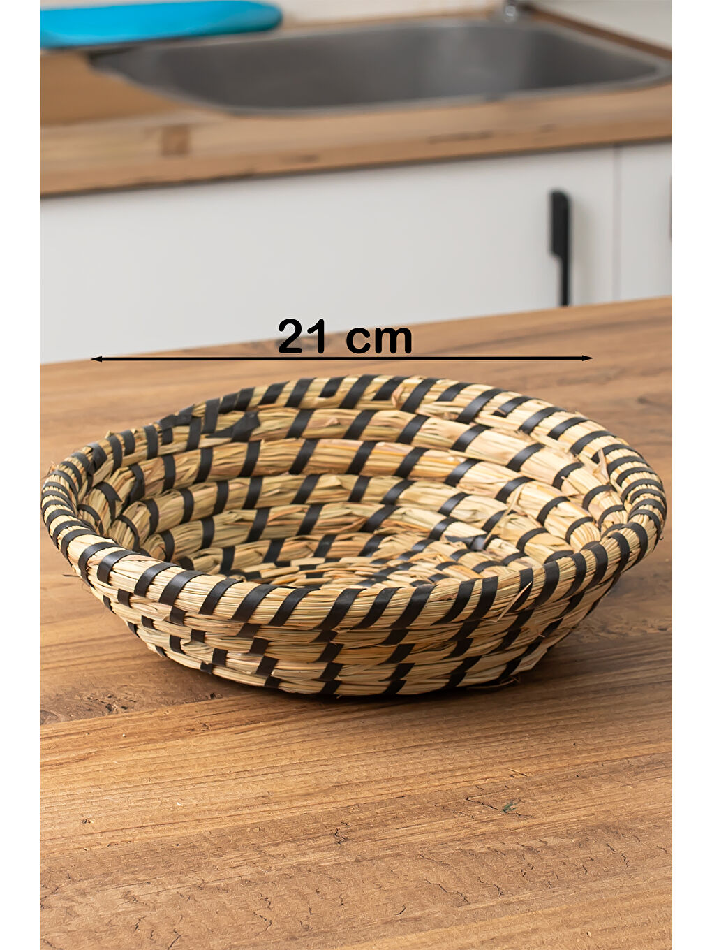 Kahverengi ms Morry 15294 Hasır Sepet X 3-2