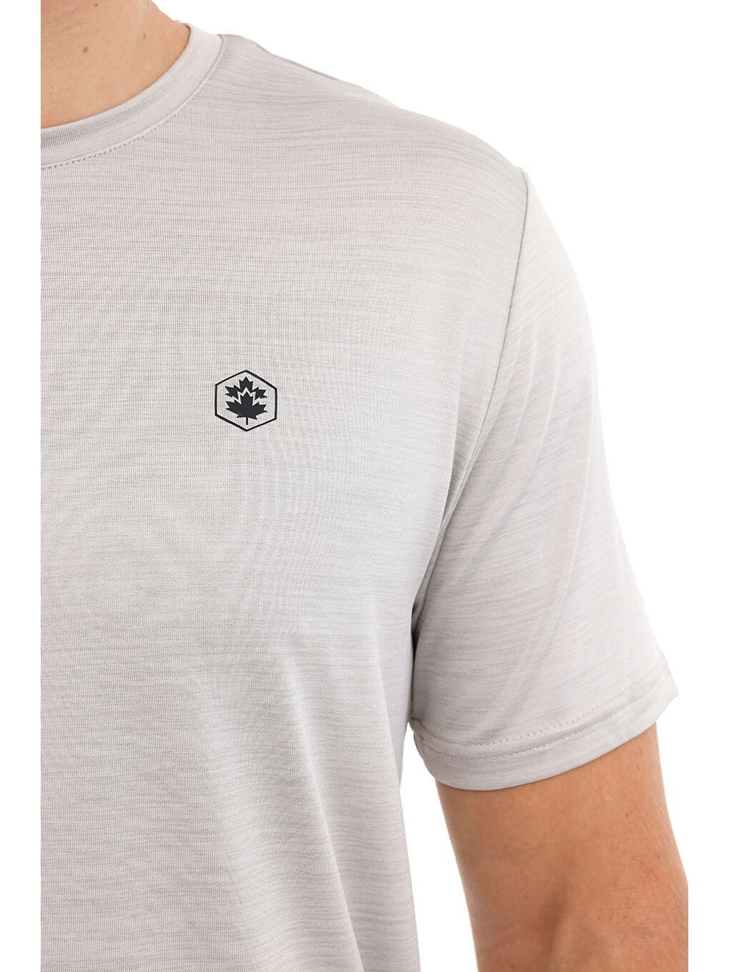 MB CT1328 MLN T-SH 5PR Gri Erkek Kısa Kol T-Shirt-3